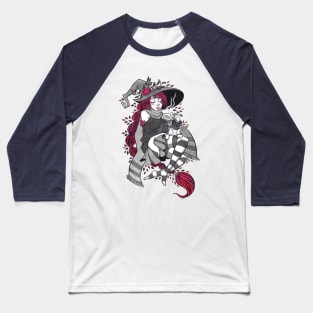 Cozy Witch Baseball T-Shirt